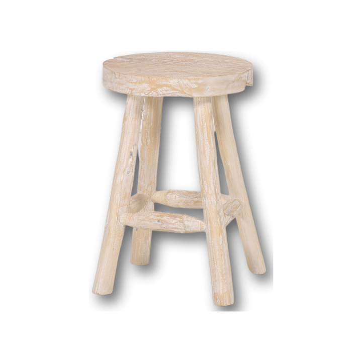 KANSAS WHITE WASH - Tabouret 134780
