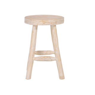 KANSAS WHITE WASH - Tabouret 134780