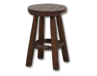 KANSAS -tabouret - Brown antique