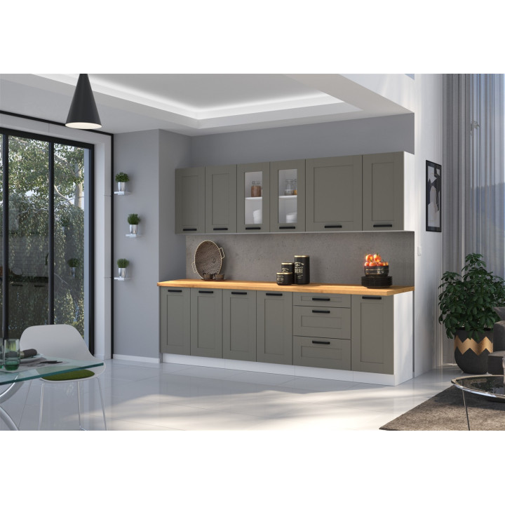 Bas 80 2P Luna gris