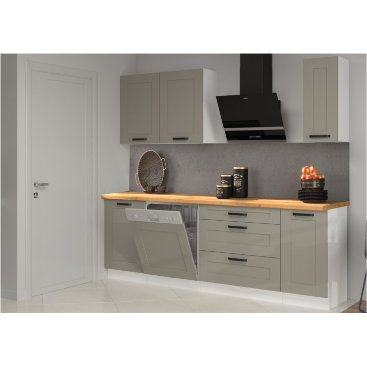 Bas 80 2P Luna gris