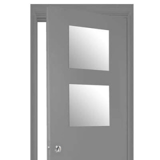 Set de 2 miroirs noir