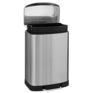 Poubelle Ariane 50L inox