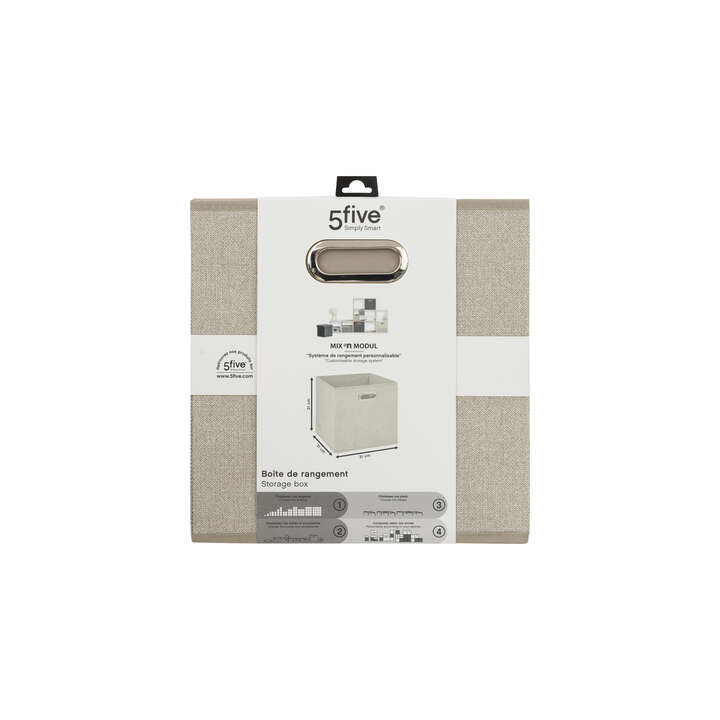 Boite de rangement 138885G beige