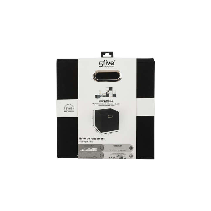 Boite de rangement 138885J noir