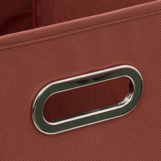 Boite de rangement 138885L terre sienne