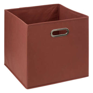 Boite de rangement 138885L terre sienne