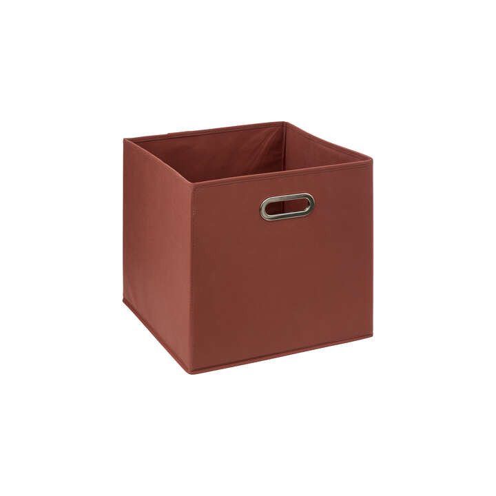 Boite de rangement 138885L terre sienne