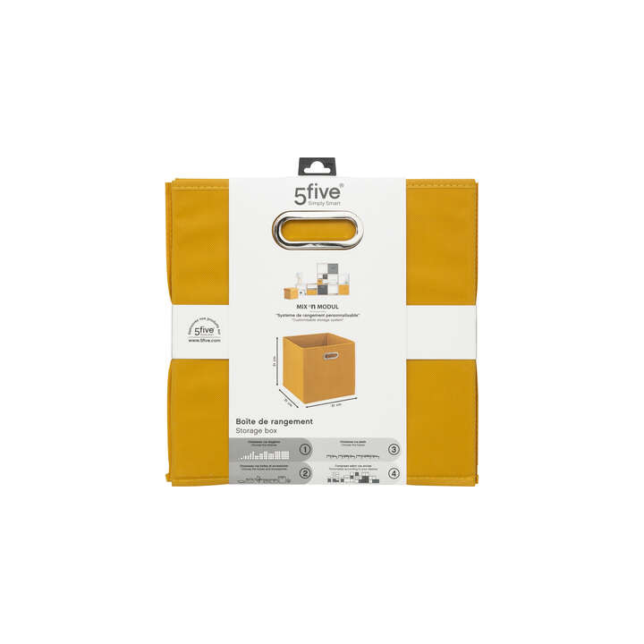 Boite de rangement 13885Q moutarde