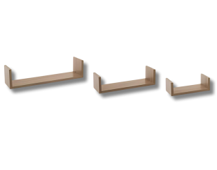 Etagère Bord x3 Chêne fixy