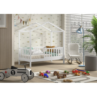 Lit Junior DALLAS 70 x 140 cm Blanc