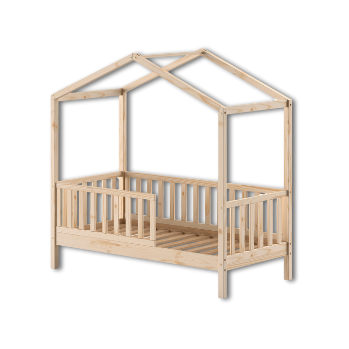 Lit junior Dallas 70 x 140 cm Naturel