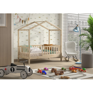 Lit junior Dallas 70 x 140 cm Naturel