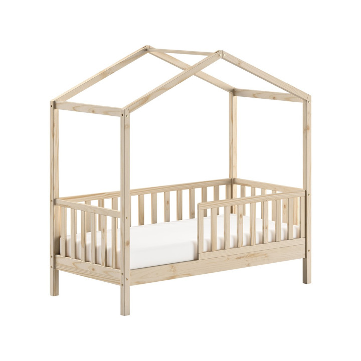 Lit junior Dallas 70 x 140 cm Naturel