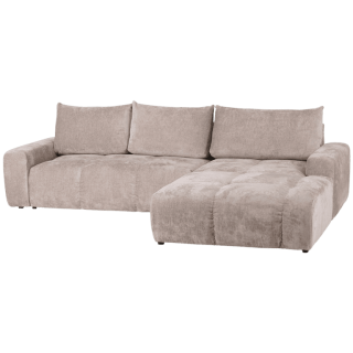 Salon d'angle droit New Atlantic beige