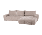 Salon d'angle droit New Atlantic beige