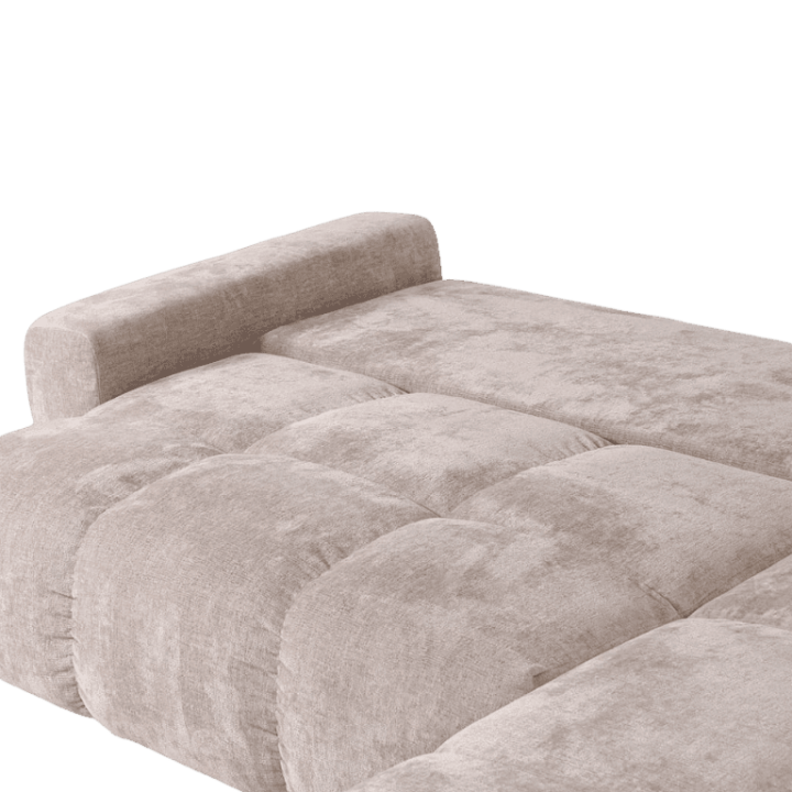 Salon d'angle droit New Atlantic beige