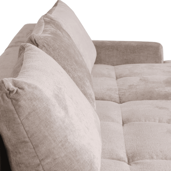 Salon d'angle droit New Atlantic beige