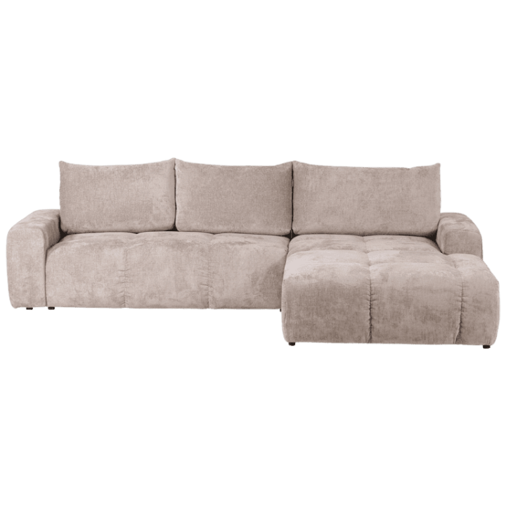 Salon d'angle droit New Atlantic beige