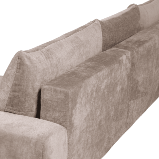 Salon d'angle droit New Atlantic beige