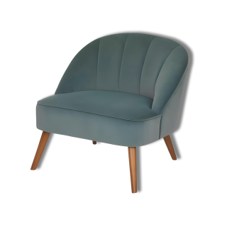 Fauteuil Naova bleu