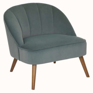Fauteuil Naova bleu