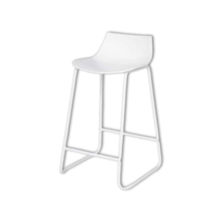 OTAC - Tabouret de bar blanc