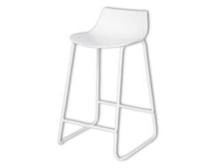 OTAC - Tabouret de bar blanc