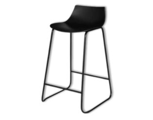 OTAC - Tabouret de bar noir