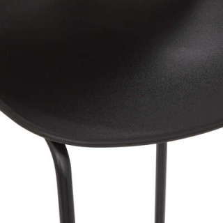 OTAC - Tabouret de bar noir