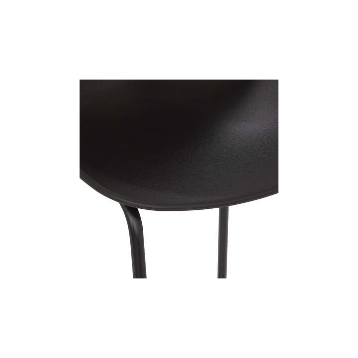 OTAC - Tabouret de bar noir