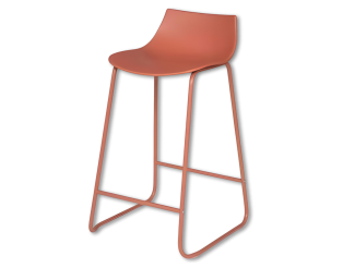 OTAC - Tabouret de bar terracota