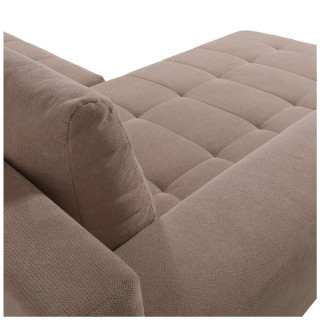 Salon d'angle convertible Adria beige