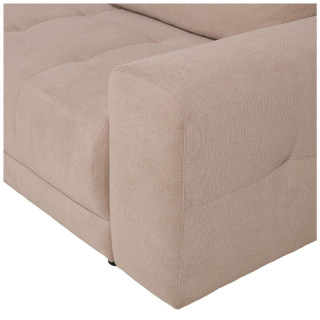 Salon d'angle convertible Adria beige