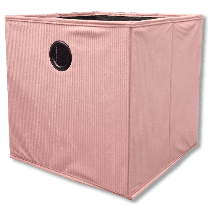 Caisson en cotelé abricot 003756