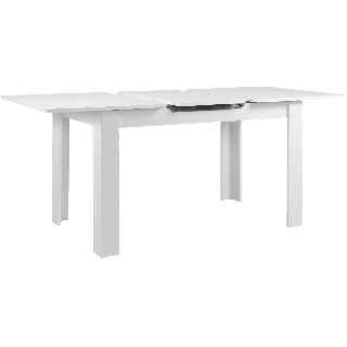 Table Birmingham 80A - table extensible blanc - 003707