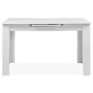 Table Birmingham 80A - table extensible blanc - 003707