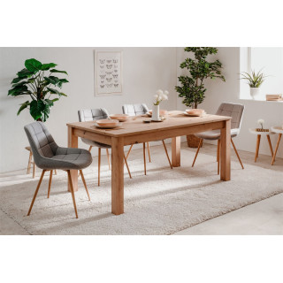 003105 TABLE A RALLONGE BERGEN 50 - CHENE ARTISAN
