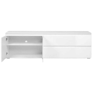 Meuble TV Capetown blanc brillant