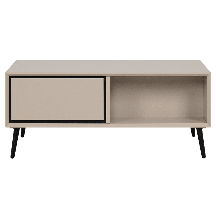 Table basse Arona sable/noir