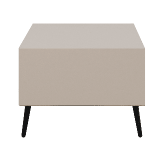 Table basse Arona sable/noir