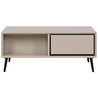 Table basse Arona sable/noir