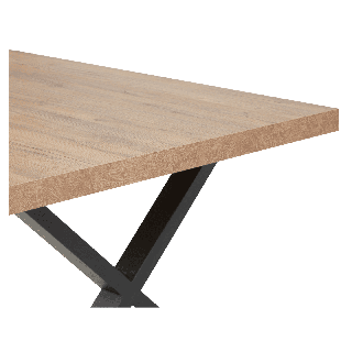Table Tim 230x100 cm pied "X" TF1915