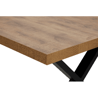 Table Tim 230x100 cm pied "X" TF1915