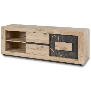 Meuble TV Sacha canyon aok/marbre