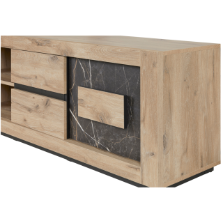 Meuble TV Sacha canyon aok/marbre