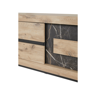 Meuble TV Sacha canyon aok/marbre