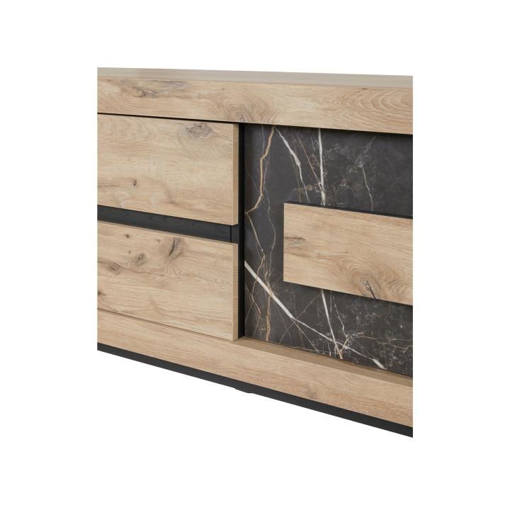 Meuble TV Sacha canyon aok/marbre