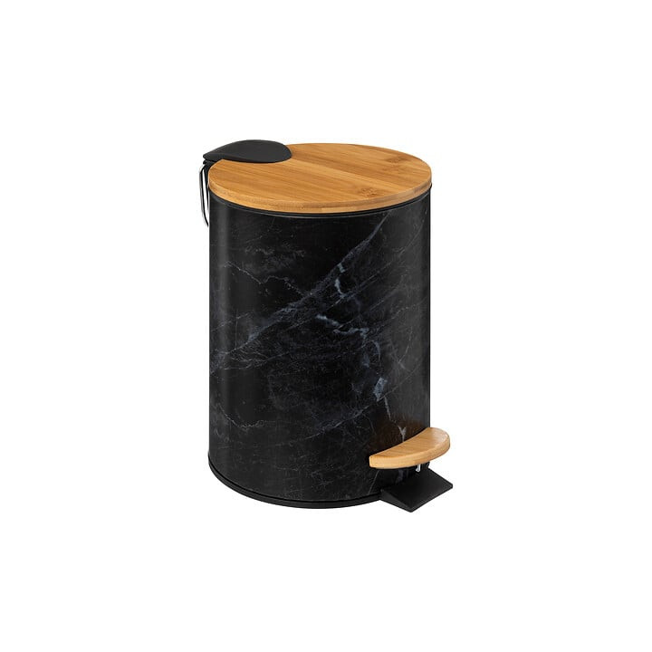 Poubelle Lea noir