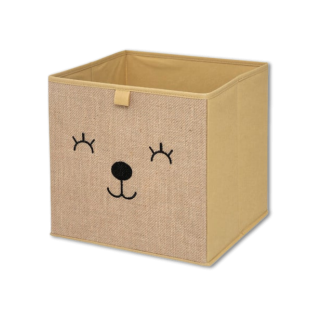 Boite de rangement 174305 jute ourson